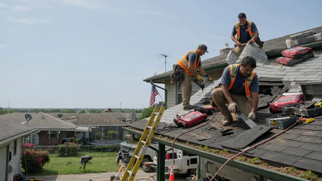 Roof Repair in Pittsburg, OK near me